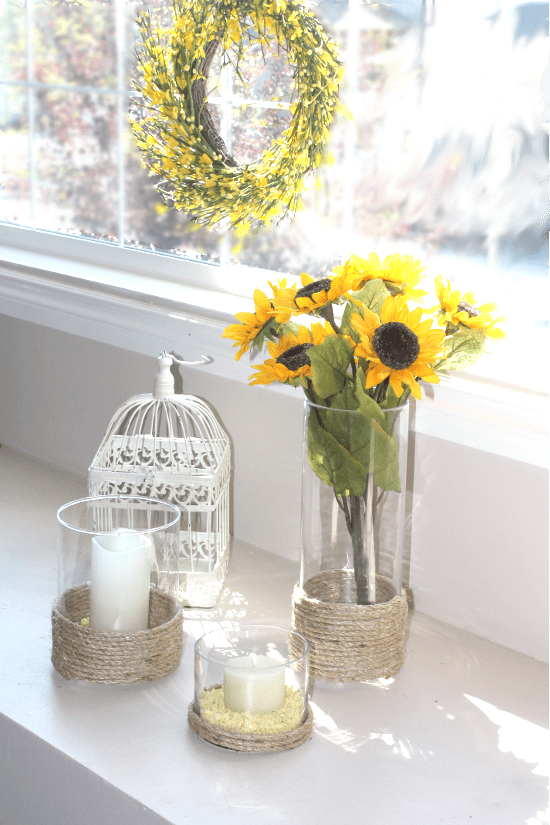 DIY Farmhouse Styled Flower Vase Ideas