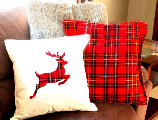 Christmas cushions outlet to make