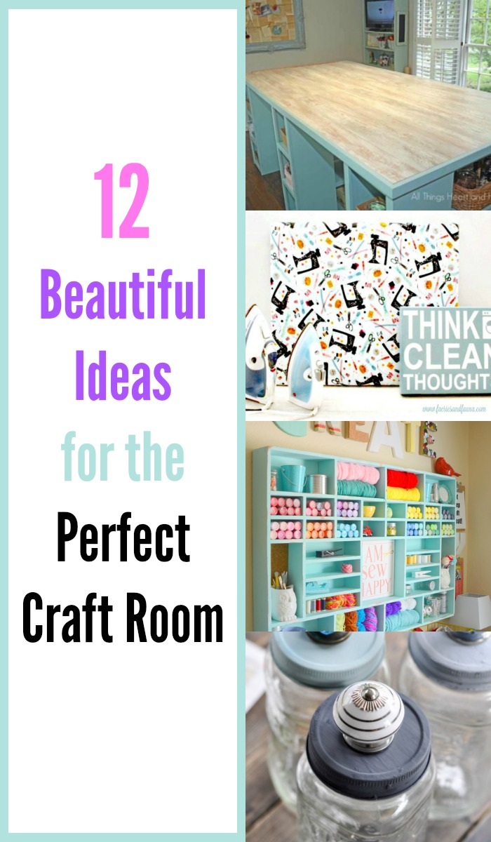 DIY Craft Room Ideas & Projects • The Budget Decorator