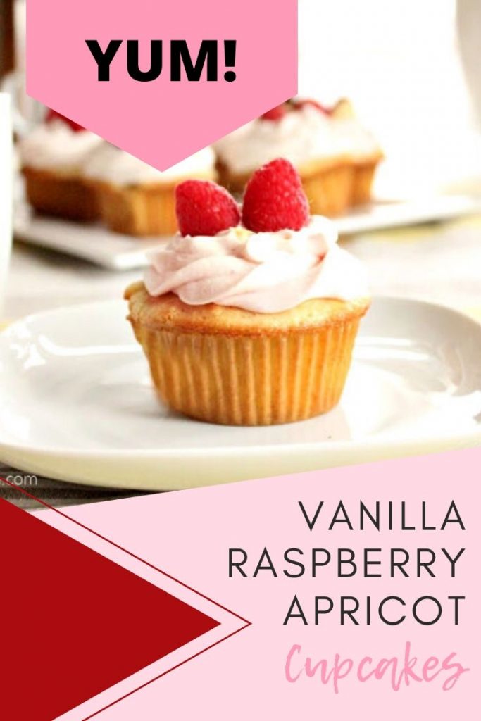 Homemade Vanilla cupcake recipe with raspberry mascarpone icing recipe.