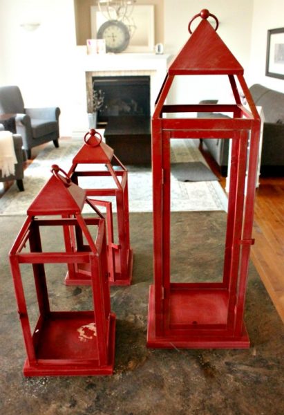 Diy Galvanized Lantern Makeover