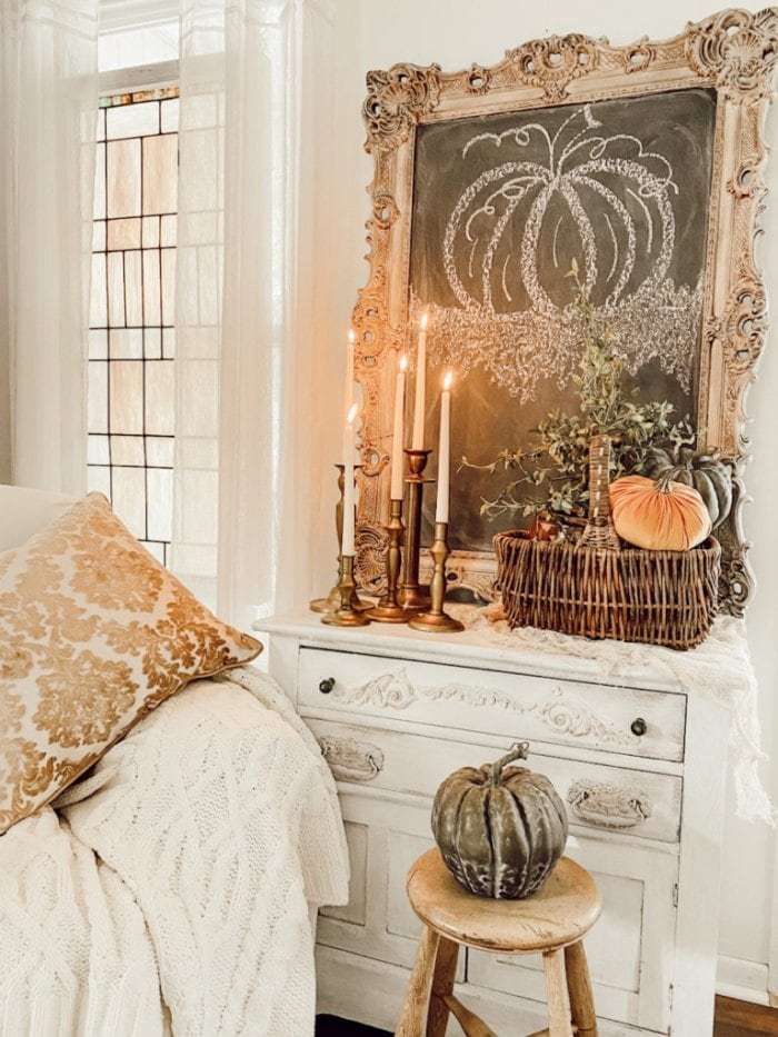 12 Fall Decorating Ideas - Adding light to the Long Fall Evenings