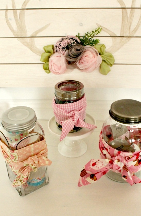 Diy Craft Room Storage Jars With Country Bumpkin Flare