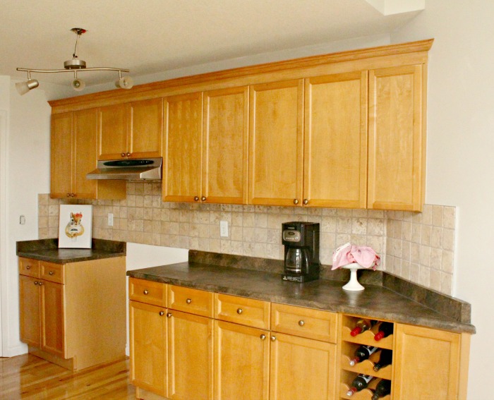 Adding Kitchen Cabinet Moulding To Existing Cupboards