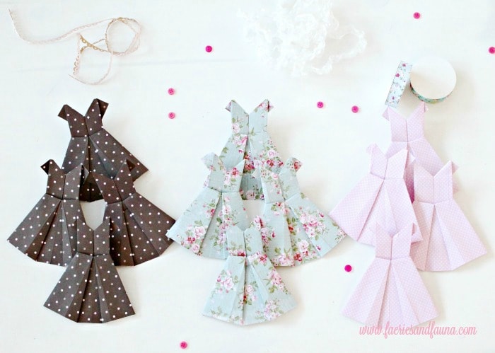 How To Make Simple Paper Dresses