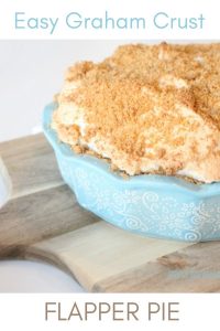 From scratch flapper pie recipe.