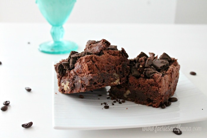 Rich and chewy chocolate fudge brownies made with a chocolate fudge brownie recipe.