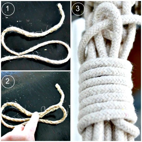 Macrame Plant Hanger DIY Tutorial for Outdoors