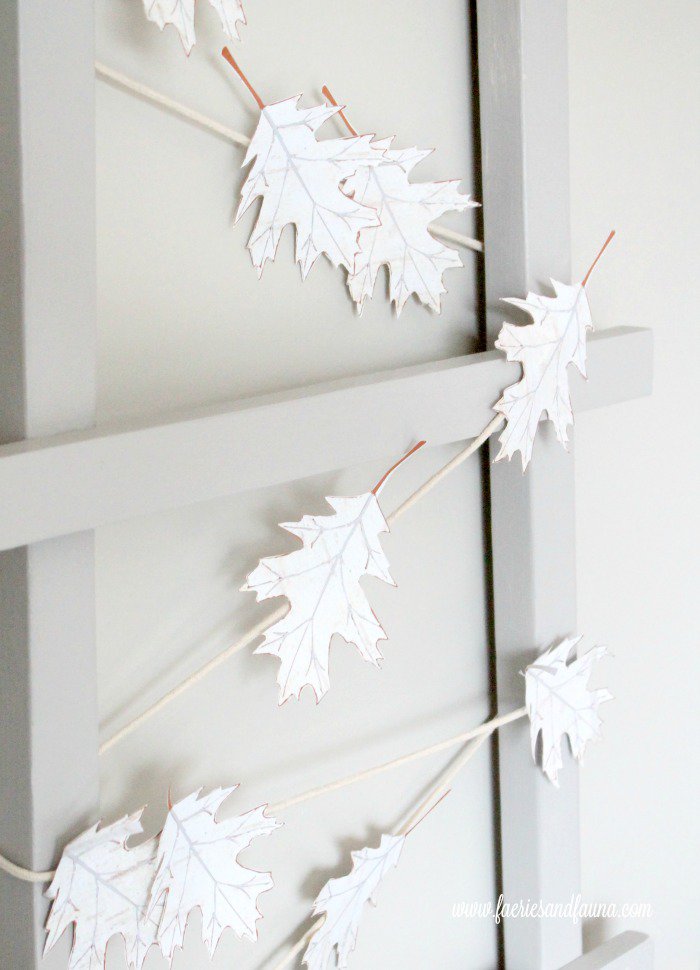 HOW TO MAKE FOUR EASY DIY PAPER LEAVES - FREE PRINTABLE. — Gathering Beauty