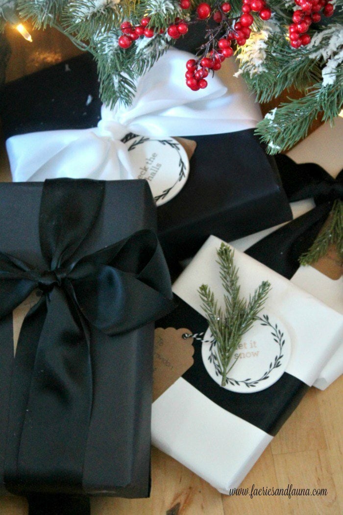 Elegant Christmas Gift Wrapping Ideas