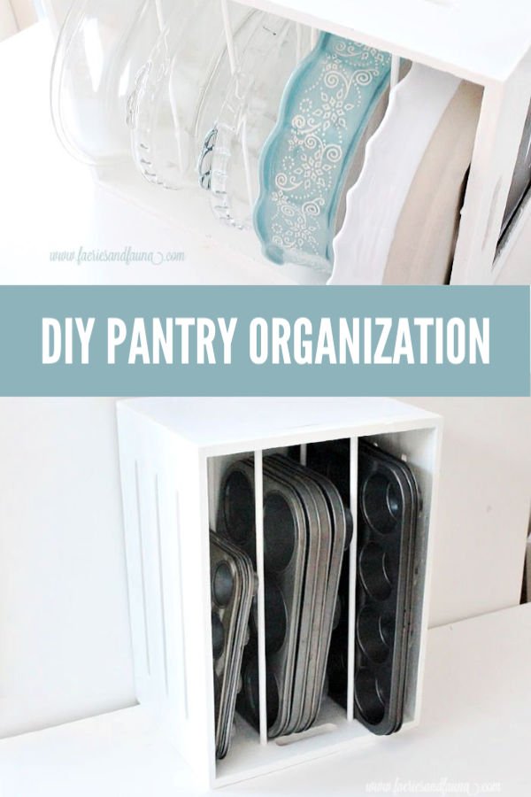 Cheap Pantry Organization Idea - Pretty DIY Home