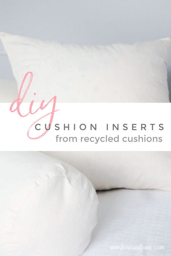 How to Make a Pillow Insert 