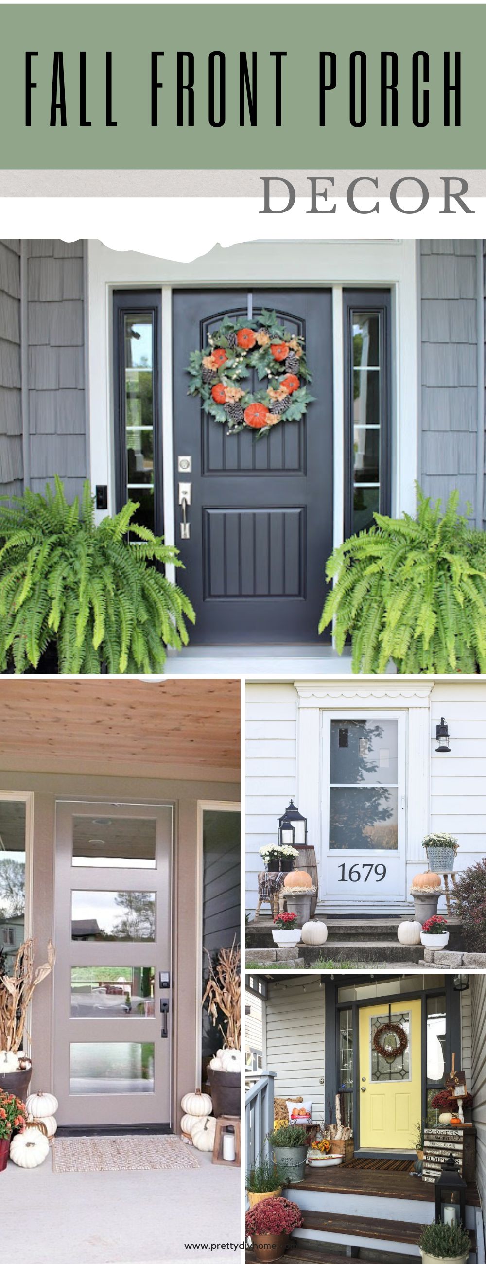 Fall Front Porch Decor