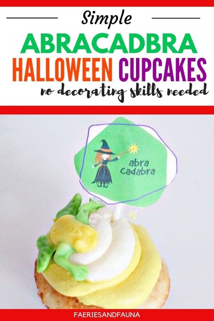 Cute Halloween snacks for a kids Halloween party. Easy to make Halloween cupcakes