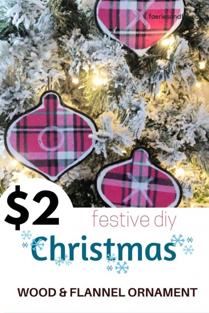 DIY Christmas Ornament Craft idea for the holidays.