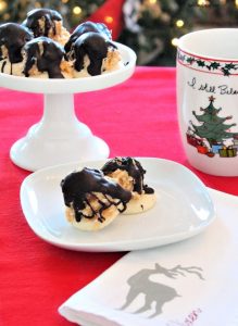 Christmas cookie recipe made with Shortbread, Caramel, Coconut, and chocolate
