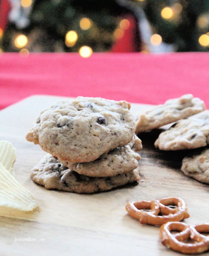 Potato Chip Cookie Recipe with Pretzels and Chocolate