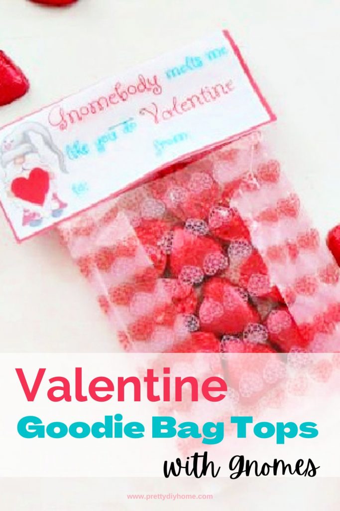 Free Printable Valentines Goodie Bag