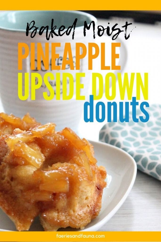 Pineapple Upside Down Baked Sour Cream Donuts Recipe