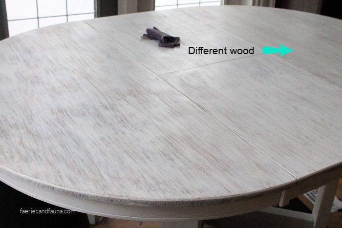 White stained dining deals table