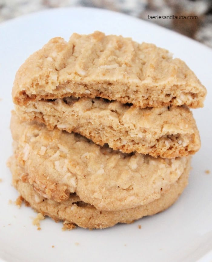 A stack of homemade Peanut Butter Cookies . The best peanut butter cookie ever.