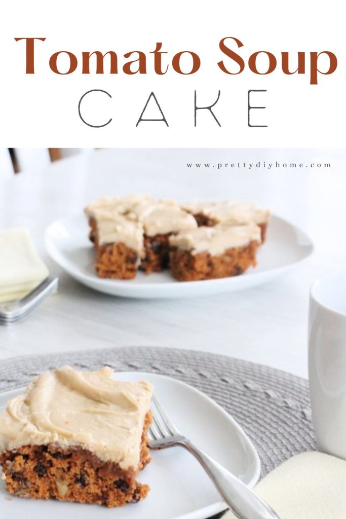 Tomato Soup Cake Pretty DIY Home