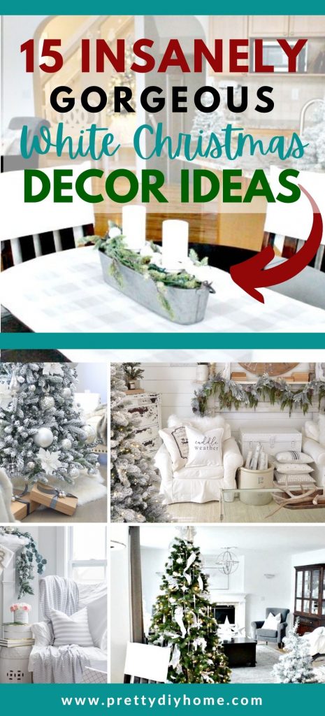 White Christmas Diy Decor Ideas