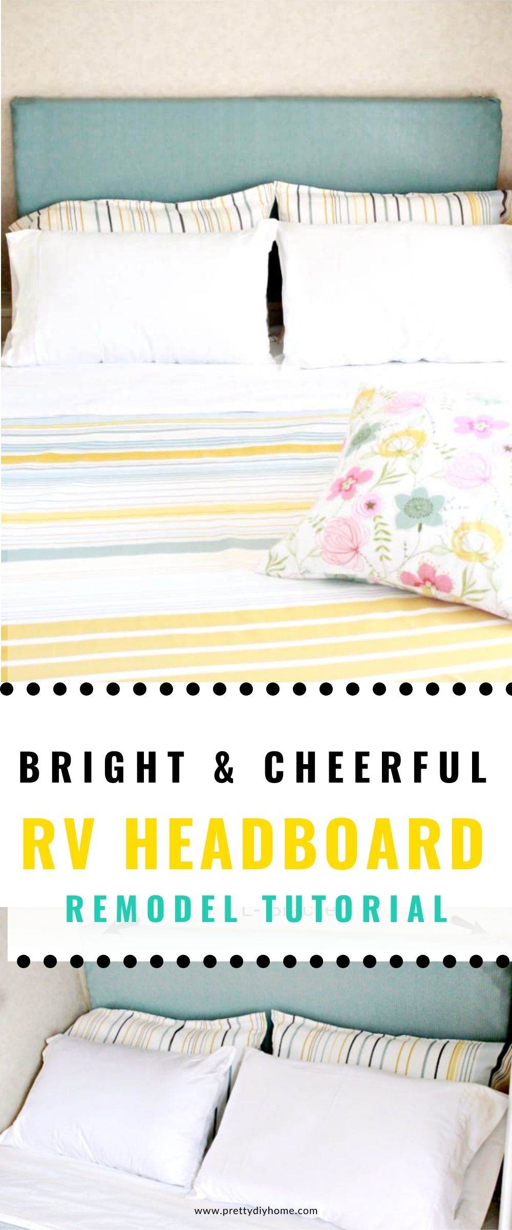 How To Make An RV Headboard For Less Than 10