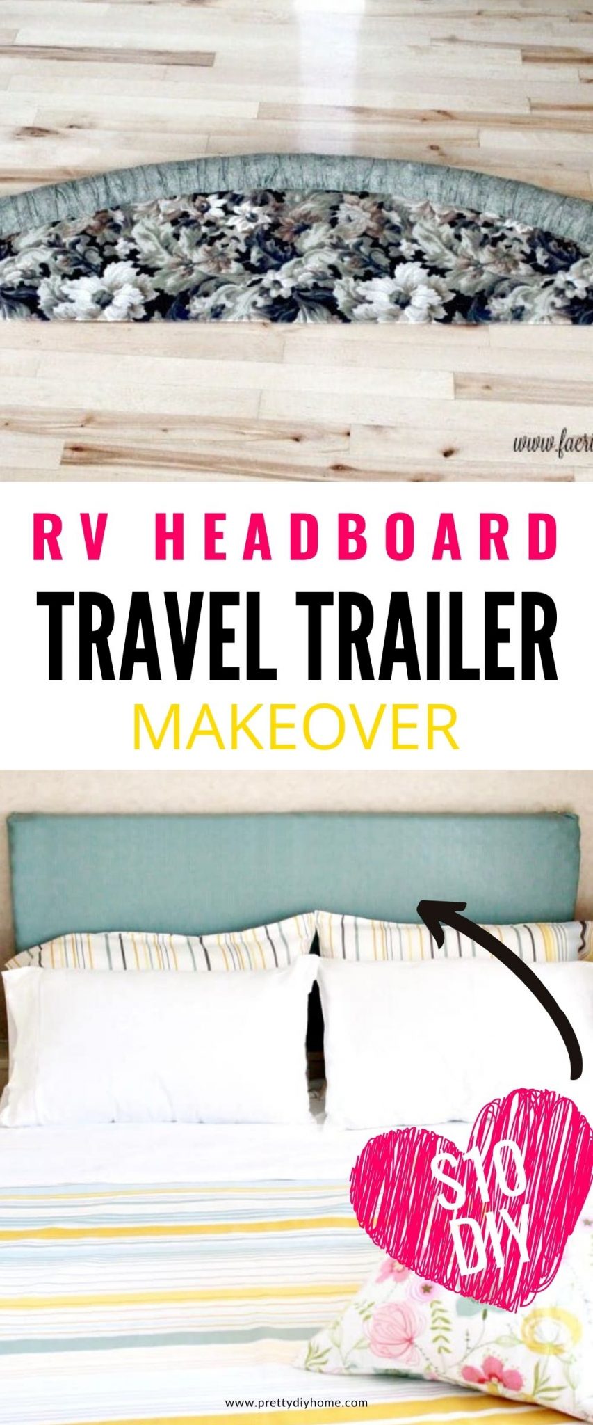 How to Make an RV Headboard for Less than 10