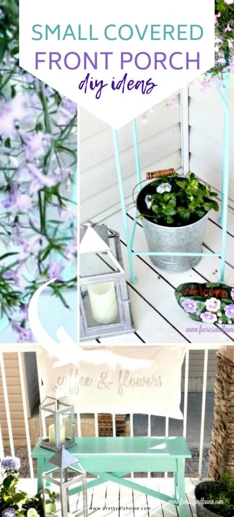 20 Cute Small Front Porch Decor Ideas - Society19