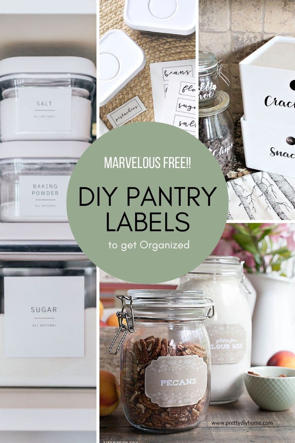 DIY Pantry Labels Pretty DIY Home
