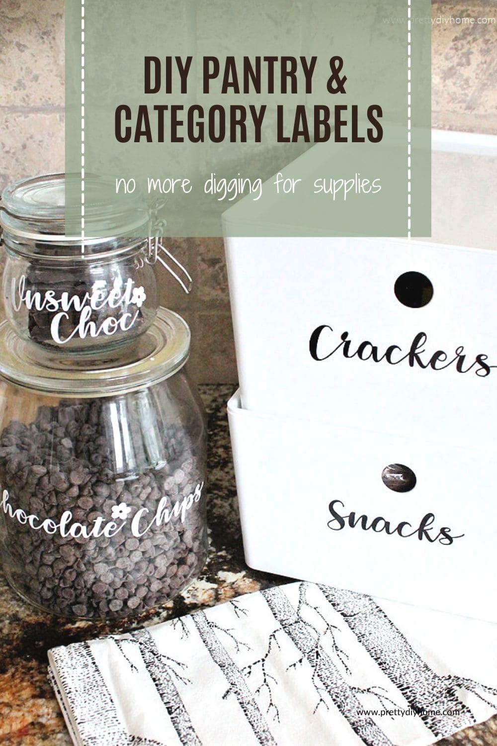 DIY Pantry Labels Pretty DIY Home