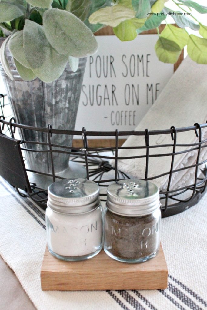 Easy DIY: Upcycled Glass Jars for Bathroom Storage - Her Happy Home