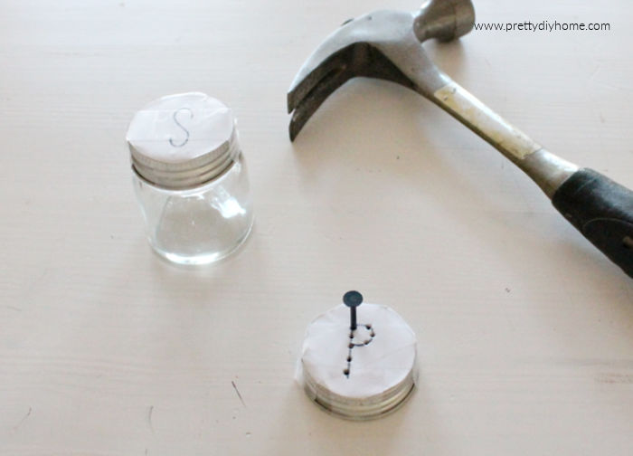 Mini Mason Jar Salt Shakers