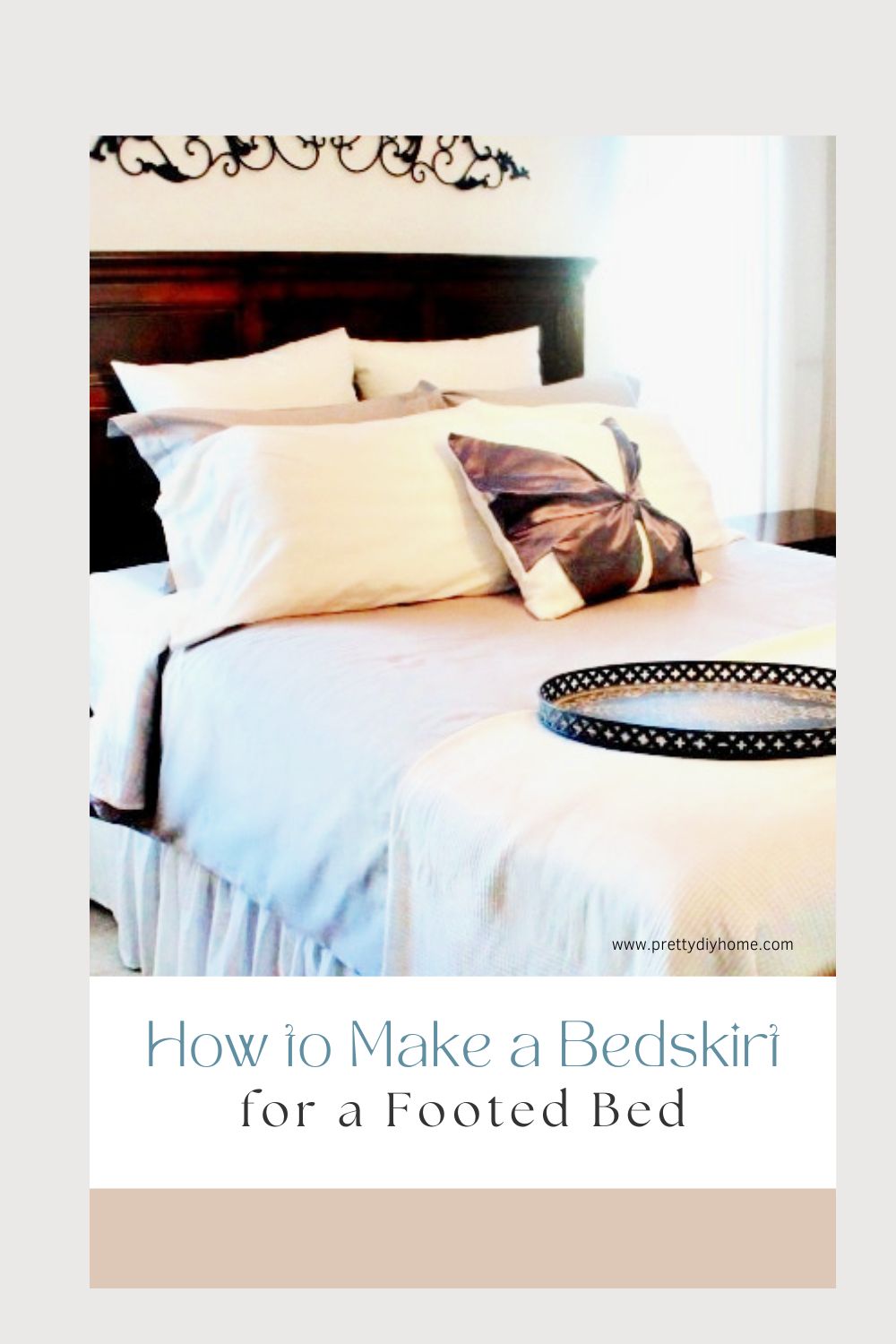 Bed Skirts For Beds With Footboards DIY