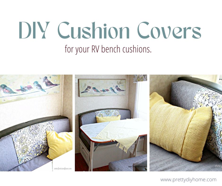 Camper Cushion Covers DIY