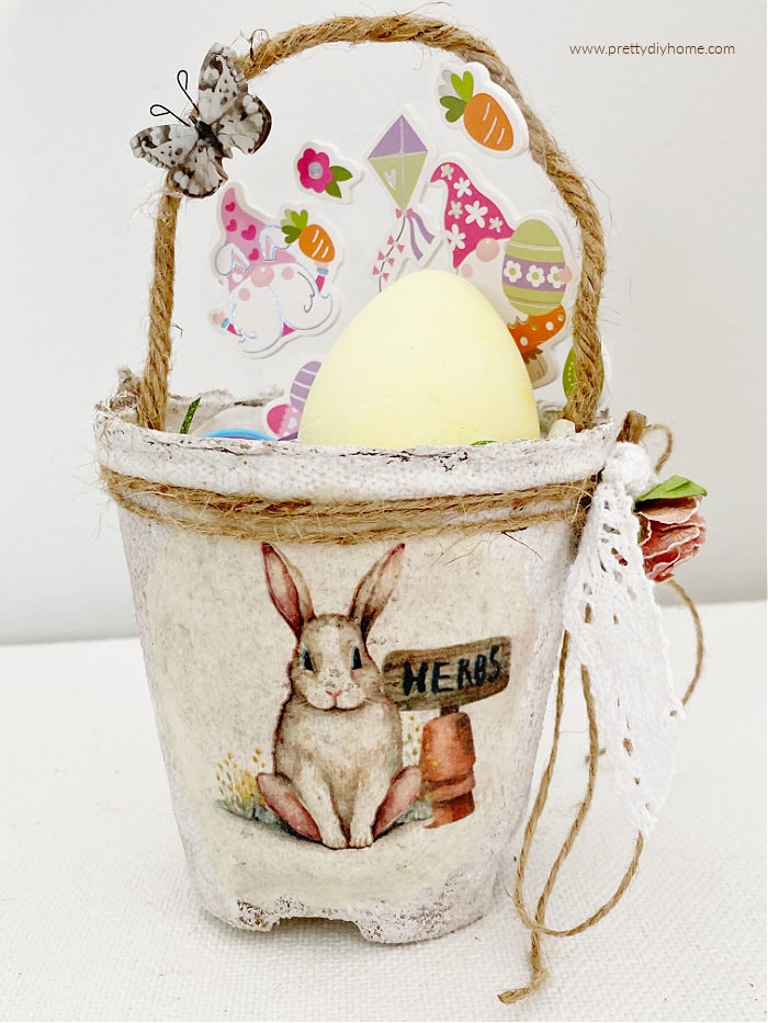 Easter Candy Pot