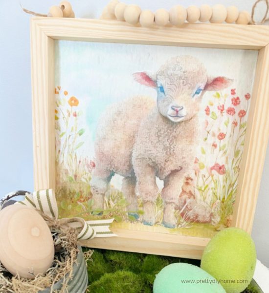 Dollar Tree Wood Sign DIY for Spring Pretty DIY Home