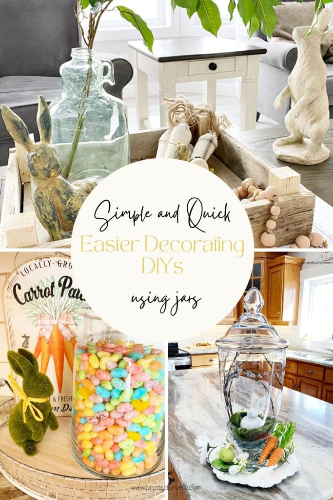 How to Make an Easy Springtime Bunny Candy Jar - Ideas for the Home