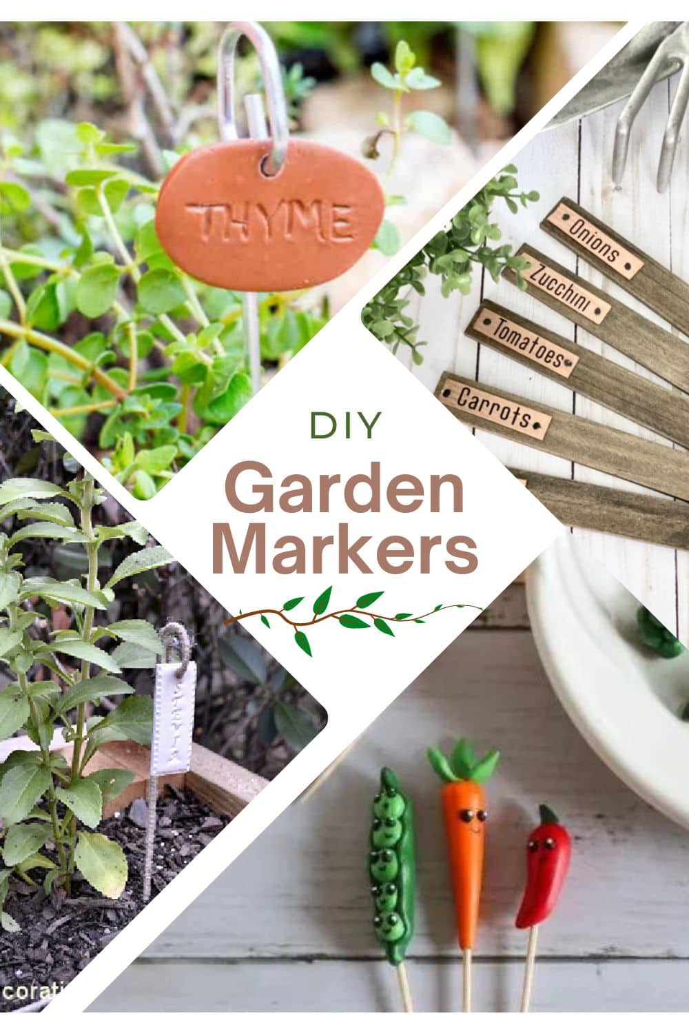 30 DIY Garden Markers with HowTos Pretty DIY Home