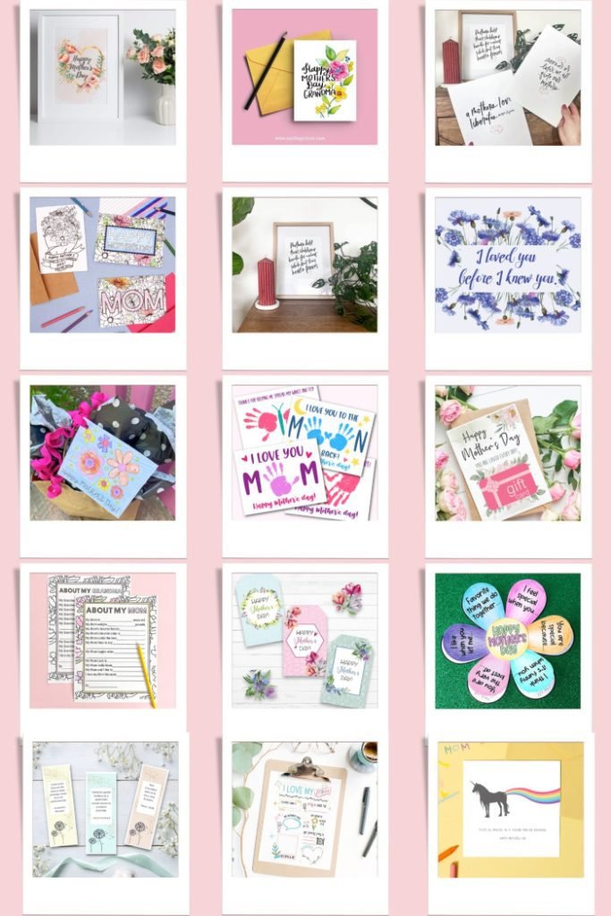 Mother's Day Printables with Quotes - Pretty DIY Home