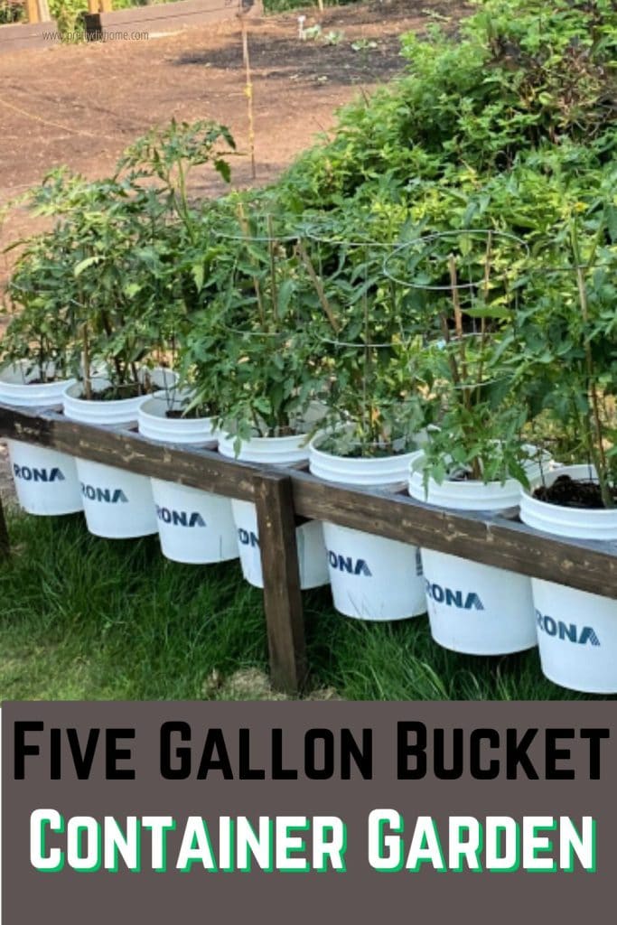 gallon bucket stand