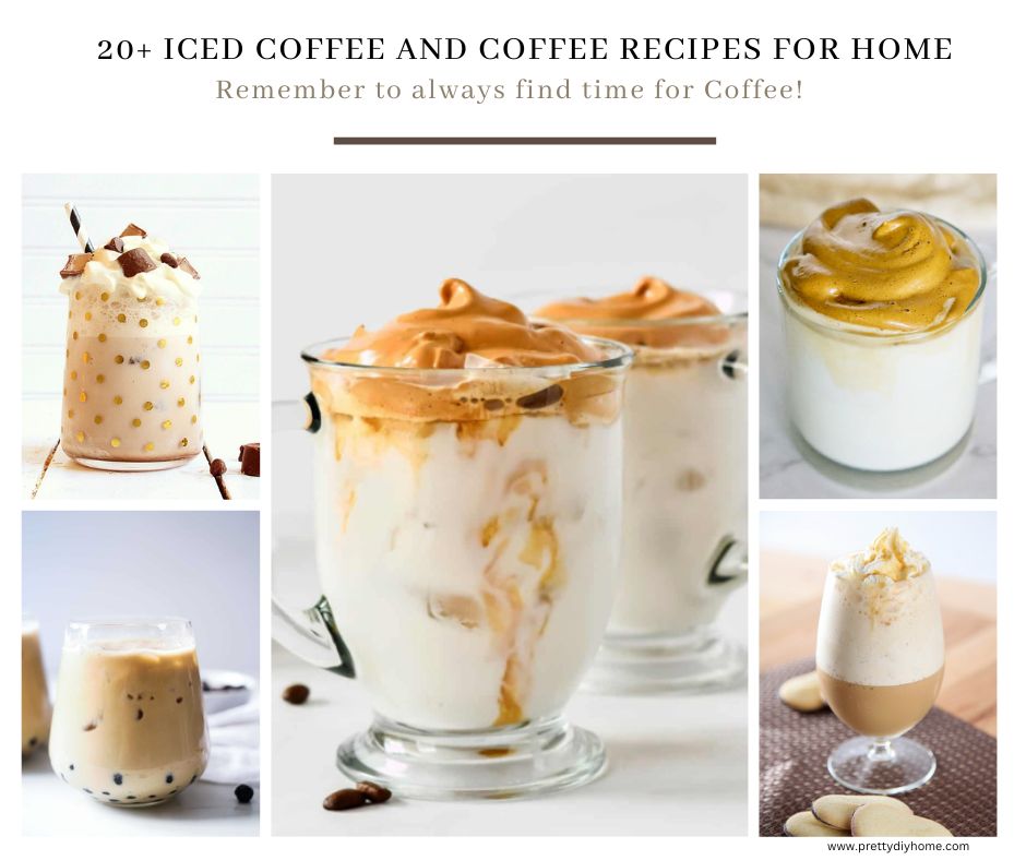 20+ Delicious Iced Coffee And Coffee Recipes - Pretty DIY Home