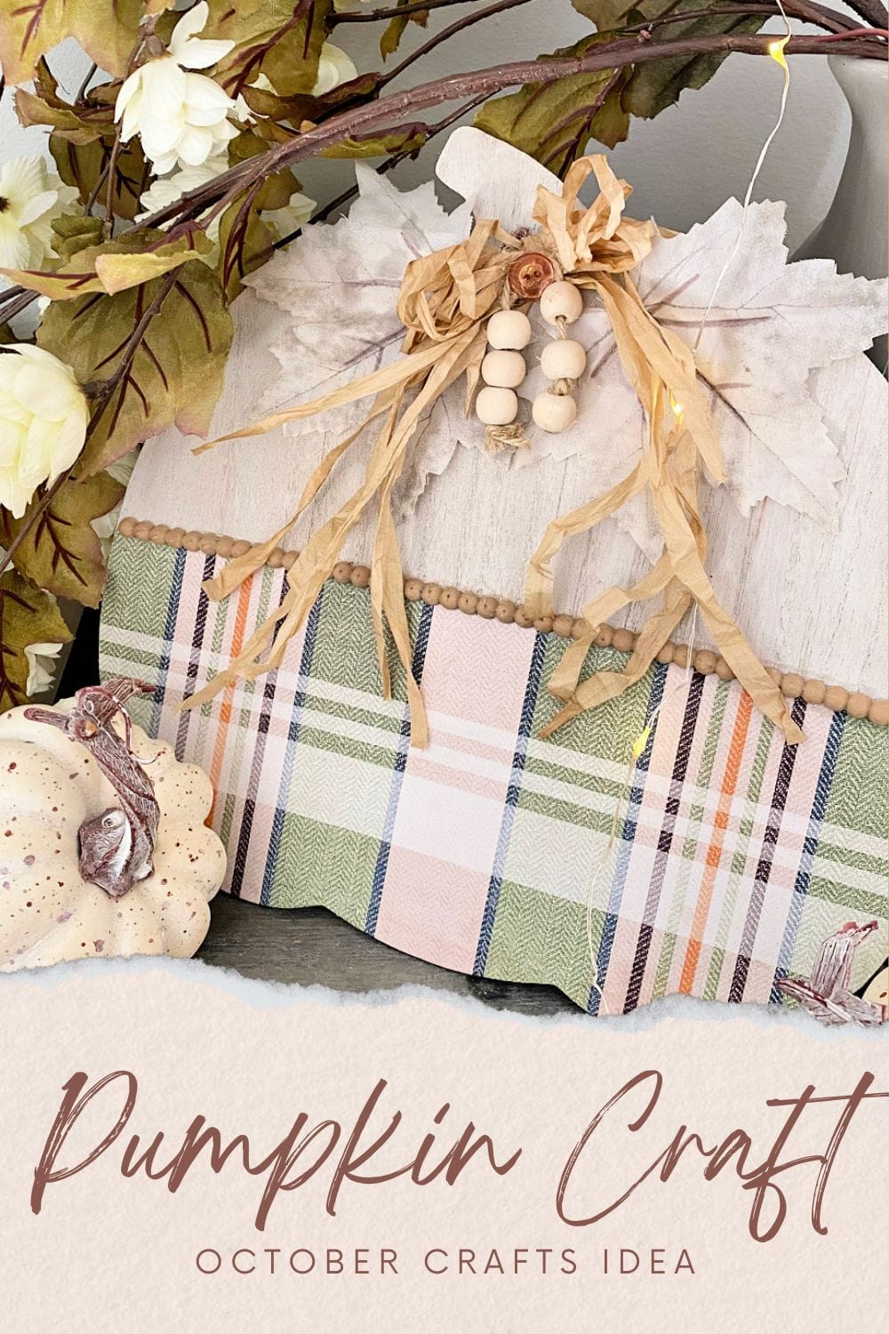 Dollar Tree Pumpkin Fall Pumpkin Craft - Pretty DIY Home